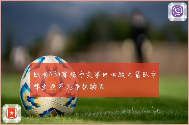 姚明NBA赛场冲突事件回顾火箭队中锋生涯罕见争执瞬间