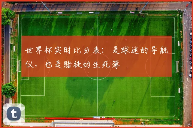 世界杯实时比分表：是球迷的导航仪，也是赌徒的生死簿